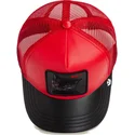 gorra-trucker-roja-y-negra-gato-misfit-courtside-the-farm-de-goorin-bros