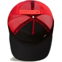 gorra-trucker-roja-y-negra-gato-misfit-courtside-the-farm-de-goorin-bros