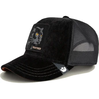 Čepice zaoblená žádné zvíře černá snapback pantera Iced Panther Jewel Tones The Farm The Farm de Goorin Bros.