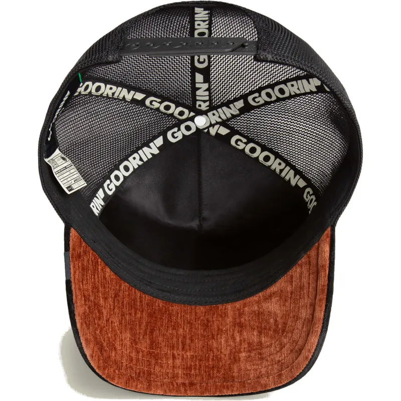 gorra-trucker-negra-pantera-iced-panther-jewel-tones-the-farm-de-goorin-bros