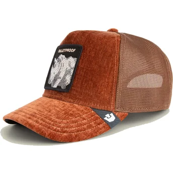 Čepice zaoblená hnědá snapback Bulletproof Iced Rhino Jewel Tones The Farm Goorin Bros.