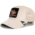 gorra-trucker-beige-dobermann-beware-doberman-velour-the-farm-von-goorin-bros