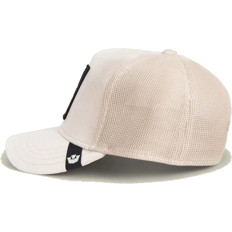 cepice-zaoblena-bezova-snapback-beware-doberman-velour-the-farm-goorin-bros