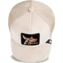 gorra-trucker-beige-dobermann-beware-doberman-velour-the-farm-von-goorin-bros