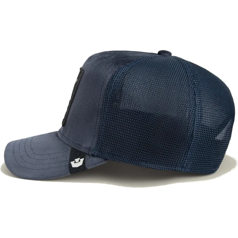 cepice-zaoblena-namornicka-modra-snapback-king-lion-velour-the-farm-goorin-bros