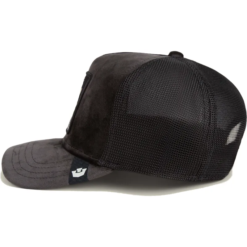cepice-zaoblena-cerna-snapback-strength-panther-velour-the-farm-goorin-bros