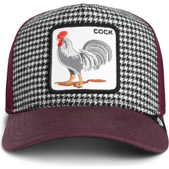 Goorin Bros. Mycket Stilig Multicolor Truckerkeps Gallo Cock Rooster The Farm.