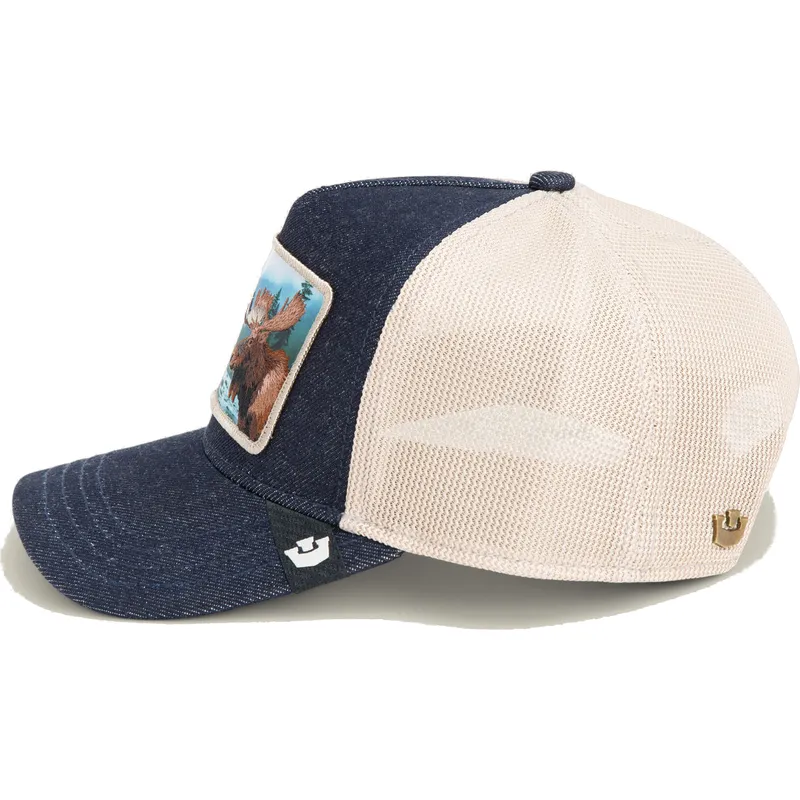 gorra-trucker-azul-y-blanca-alce-off-the-grid-staycation-homestead-the-farm-de-goorin-bros