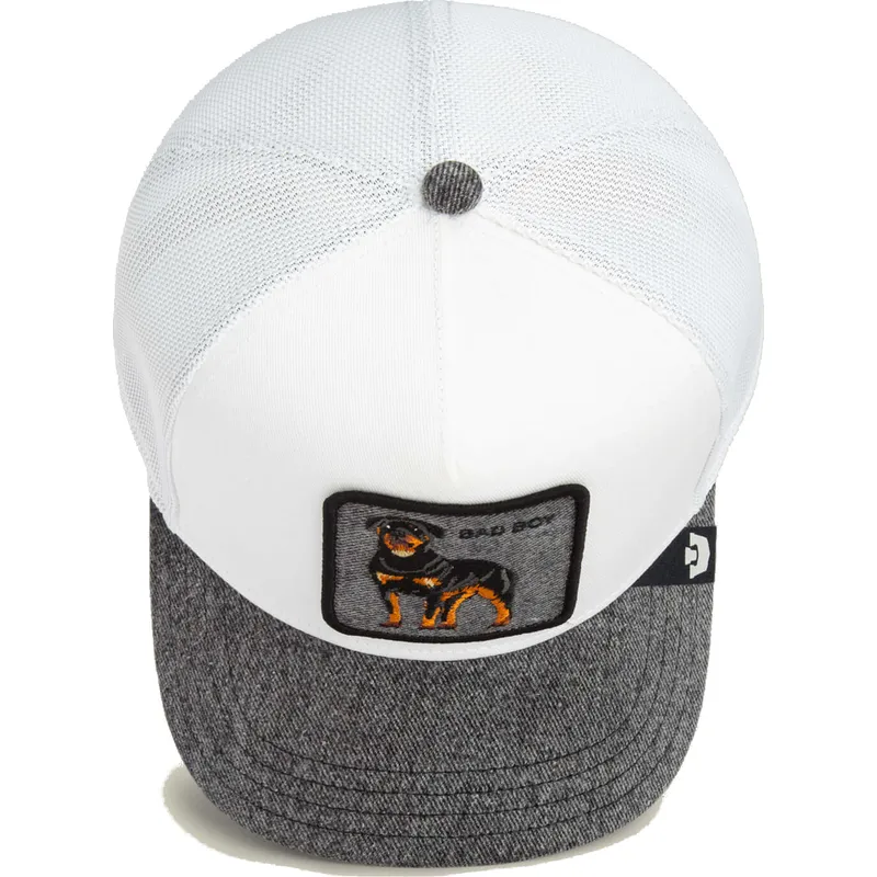cepice-zaoblena-seda-snapback-bad-boy-denim-the-farm-goorin-bros cepice-zaoblena-seda-snapback-bad-boy-denim-the-farm-goorin-bros