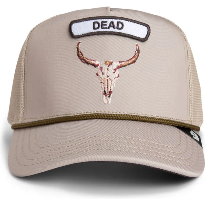 cepice-zaoblena-bezova-snapback-gb2-skull-the-rocker-the-farm-goorin-bros