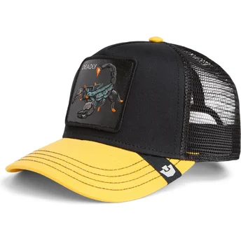 Čepice zaoblená žádné zvíře černá snapback escorpión Deadly Sport The Farm The Farm de Goorin Bros.