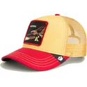 trucker-cap-gelb-und-rot-adler-the-faithful-eagle-sport-the-farm-von-goorin-bros