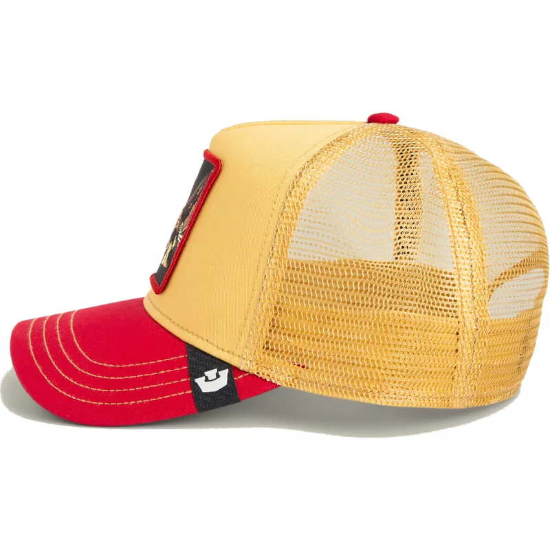 gorra-trucker-amarilla-y-roja-aguila-the-faithful-eagle-sport-the-farm-de-goorin-bros