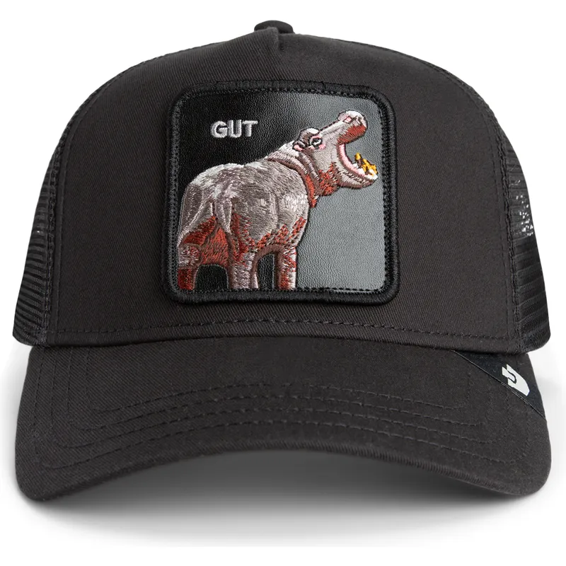cepice-zaoblena-cerna-snapback-gut-hippo-sport-the-farm-goorin-bros cepice-zaoblena-cerna-snapback-gut-hippo-sport-the-farm-goorin-bros