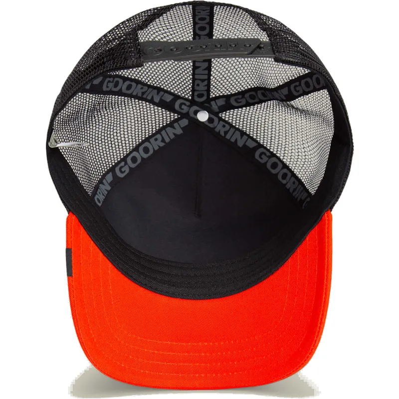 trucker-cap-schwarz-und-orange-fuchs-good-looks-sport-the-farm-von-goorin-bros