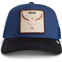 cepice-zaoblena-vicebarevna-snapback-two-tone-skull-grit-the-farm-goorin-bros