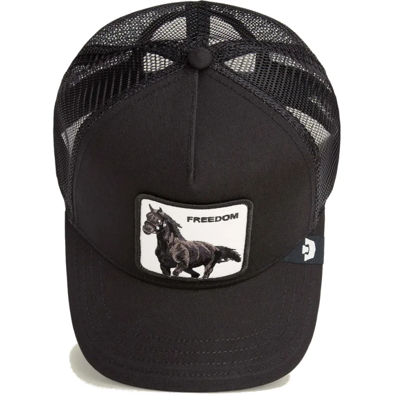 gorra-trucker-negra-caballo-freedom-grit-the-farm-de-goorin-bros