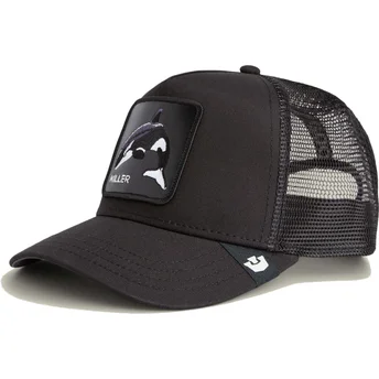 Cap zaoblená black snapback The Farm de Goorin Bros.