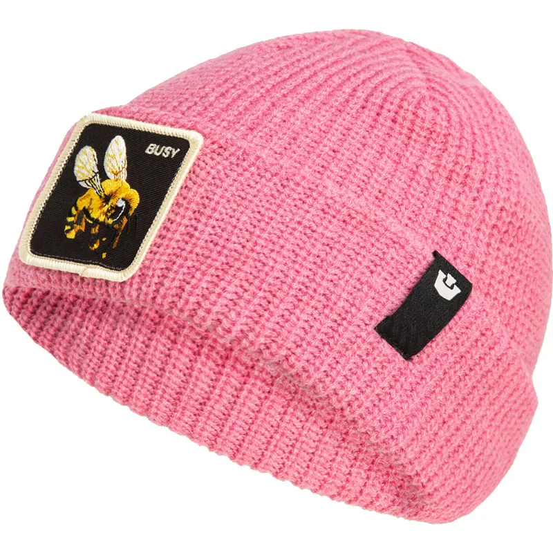 gorro-rosa-abeja-the-busy-the-farm-de-goorin-bros