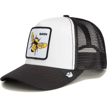 Goorin Bros. The Farm The Queen Mini Biene schwarze und weiße Trucker-Kappe für Kinder