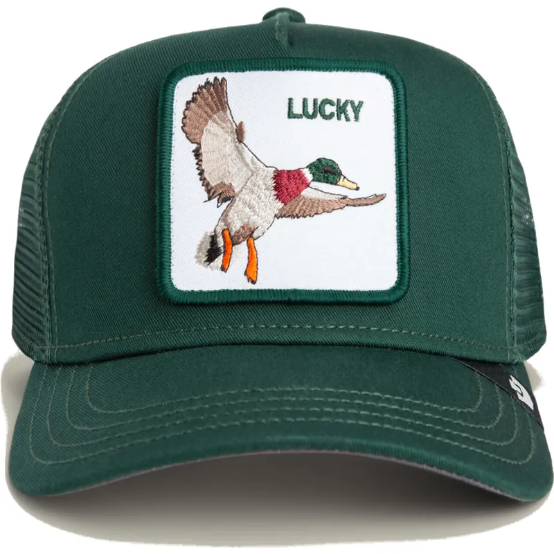 gorra-trucker-verde-para-nino-pato-the-lucky-mini-the-farm-de-goorin-bros