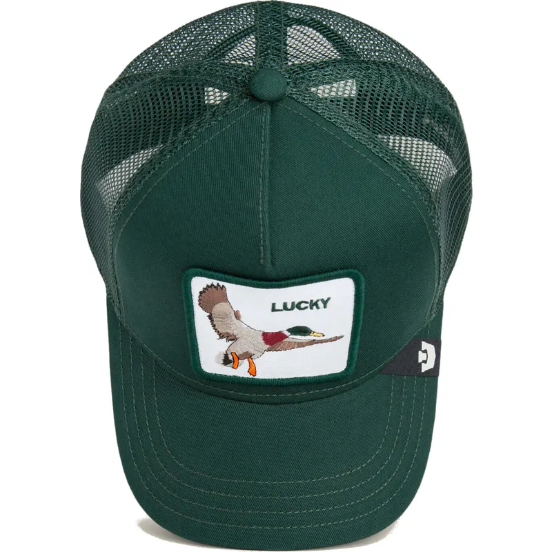 gorra-trucker-verde-para-nino-pato-the-lucky-mini-the-farm-de-goorin-bros