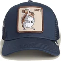 cepice-zaoblena-namornicka-modra-snapback-pro-deti-nuts-mini-the-farm-goorin-bros
