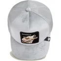 cepice-zaoblena-zadne-zvire-seda-snapback-lobo-maverick-wolf-velour-the-farm-the-farm-de-goorin-bros