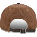 brun-och-bla-justerbar-platt-keps-9fifty-retro-crown-wool-pinstripe-fran-los-angeles-dodgers-mlb-av-new-era