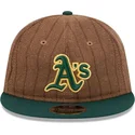 cepice-rovna-hneda-nastavitelny-9fifty-retro-crown-wool-pinstripe-oakland-athletics-mlb-new-era