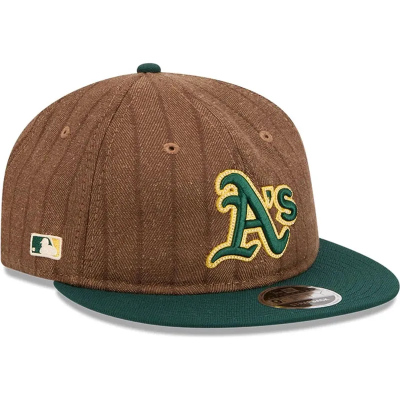 cepice-rovna-hneda-nastavitelny-9fifty-retro-crown-wool-pinstripe-oakland-athletics-mlb-new-era