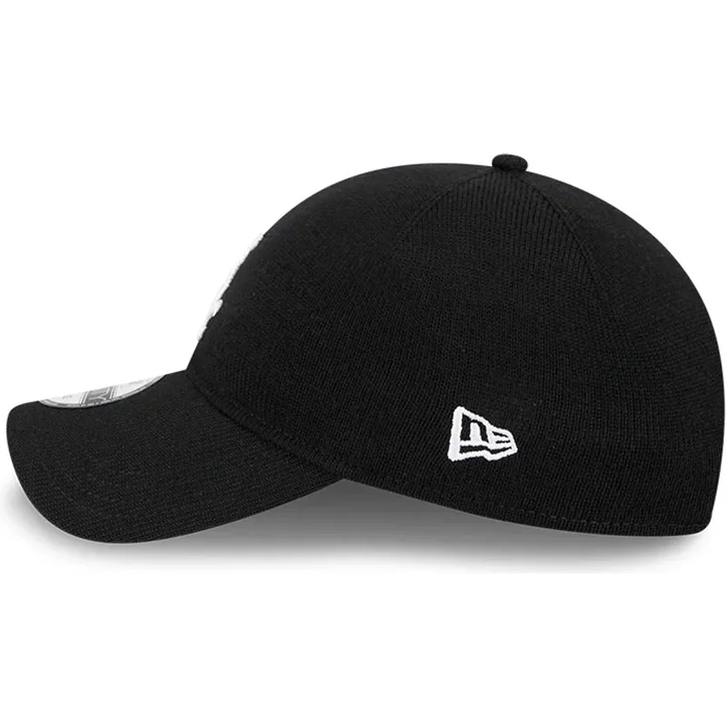 gorra-curva-negra-ajustable-9twenty-merino-wool-de-chicago-white-sox-mlb-de-new-era