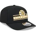 gorra-curva-negra-snapback-9seventy-stretch-snap-stated-de-boston-bruins-nhl-de-new-era