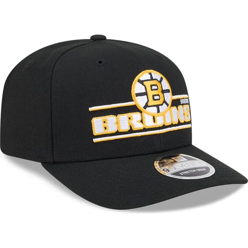 boston-bruins-nhl-9seventy-stretch-snap-stated-svart-bojd-snapback-keps-fran-new-era