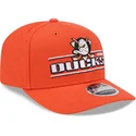 cepice-zaoblena-oranzova-snapback-9seventy-stretch-snap-stated-anaheim-ducks-nhl-new-era