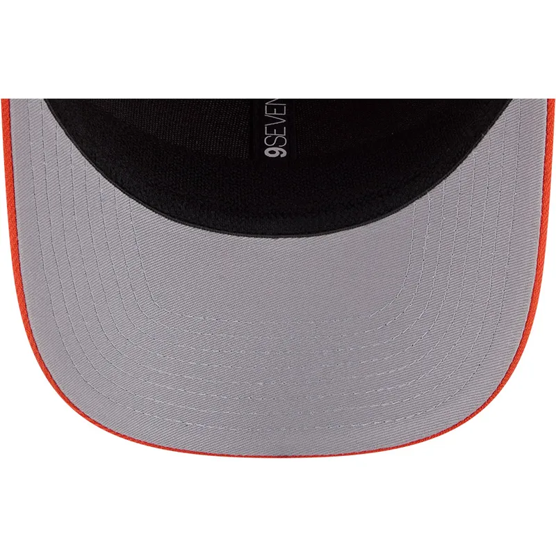 orangefarbene-gebogene-snapback-kappe-9seventy-stretch-snap-stated-der-anaheim-ducks-nhl-von-new-era