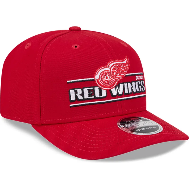 gorra-curva-roja-snapback-9seventy-stretch-snap-stated-de-detroit-red-wings-nhl-de-new-era