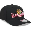 gorra-curva-negra-snapback-9seventy-stretch-snap-stated-de-chicago-blackhawks-nhl-de-new-era