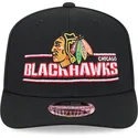 gorra-curva-negra-snapback-9seventy-stretch-snap-stated-de-chicago-blackhawks-nhl-de-new-era