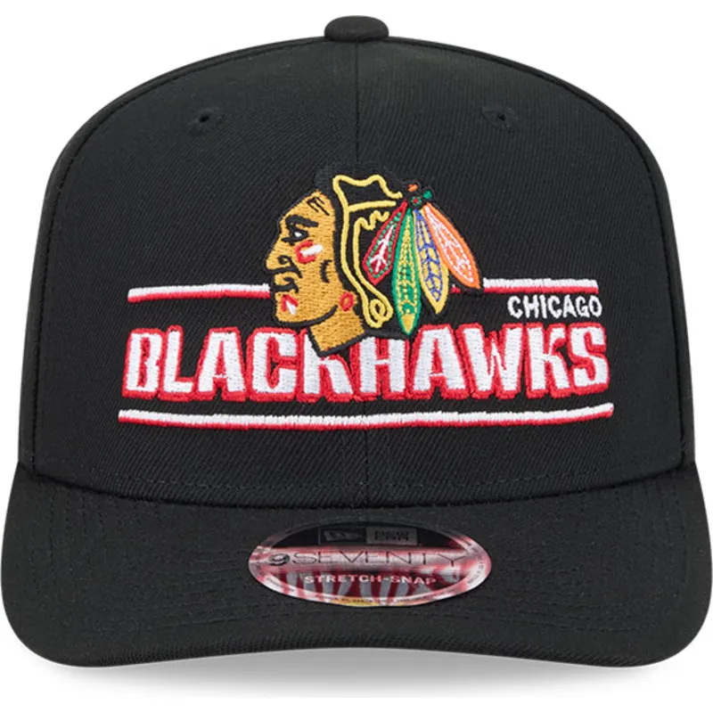 cepice-zaoblena-cerna-snapback-9seventy-stretch-snap-stated-chicago-blackhawks-nhl-new-era