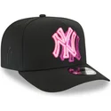 cepice-zaoblena-cerna-snapback-9fifty-a-frame-neon-new-york-yankees-mlb-new-era