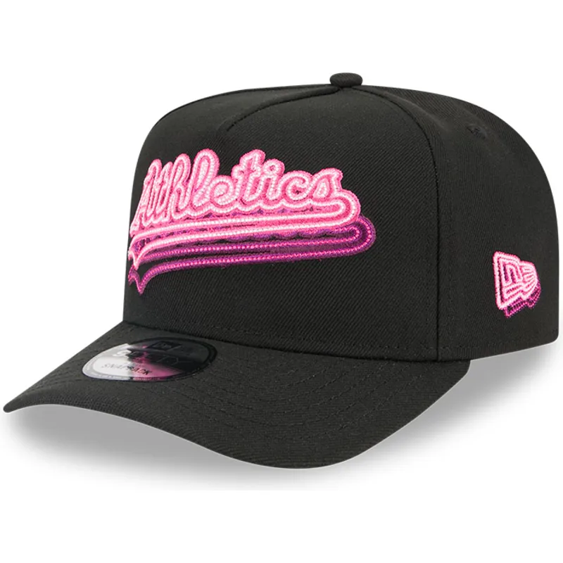cepice-zaoblena-cerna-snapback-9fifty-a-frame-neon-oakland-athletics-mlb-new-era cepice-zaoblena-cerna-snapback-9fifty-a-frame-neon-oakland-athletics-mlb-new-era