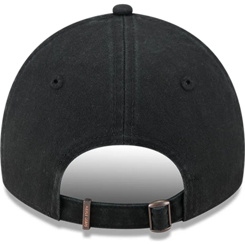 schwarze-verstellbare-curved-cap-9twenty-stamp-der-toronto-maple-leafs-nhl-von-new-era