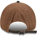 justerbar-brun-och-marinbla-9twenty-a-frame-wool-pinstripe-keps-med-bojd-skarm-fran-new-york-yankees-mlb-fran-new-era
