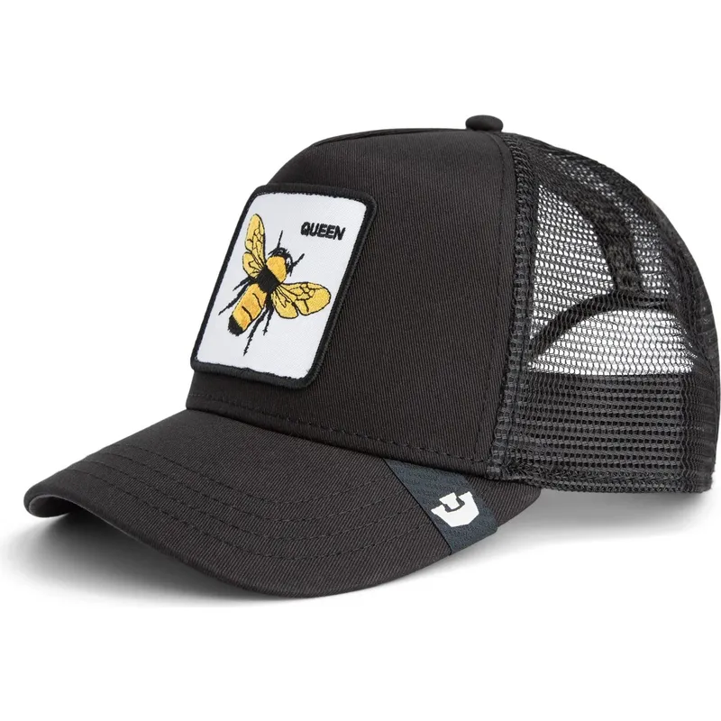 cepice-zaoblena-cerna-snapback-queen-bee-the-farm-goorin-bros cepice-zaoblena-cerna-snapback-queen-bee-the-farm-goorin-bros