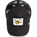 gorra-trucker-negra-abeja-queen-bee-de-goorin-bros