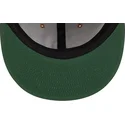 brun-och-marinbla-justerbar-platt-keps-9fifty-retro-crown-wool-pinstripe-fran-detroit-tigers-mlb-av-new-era