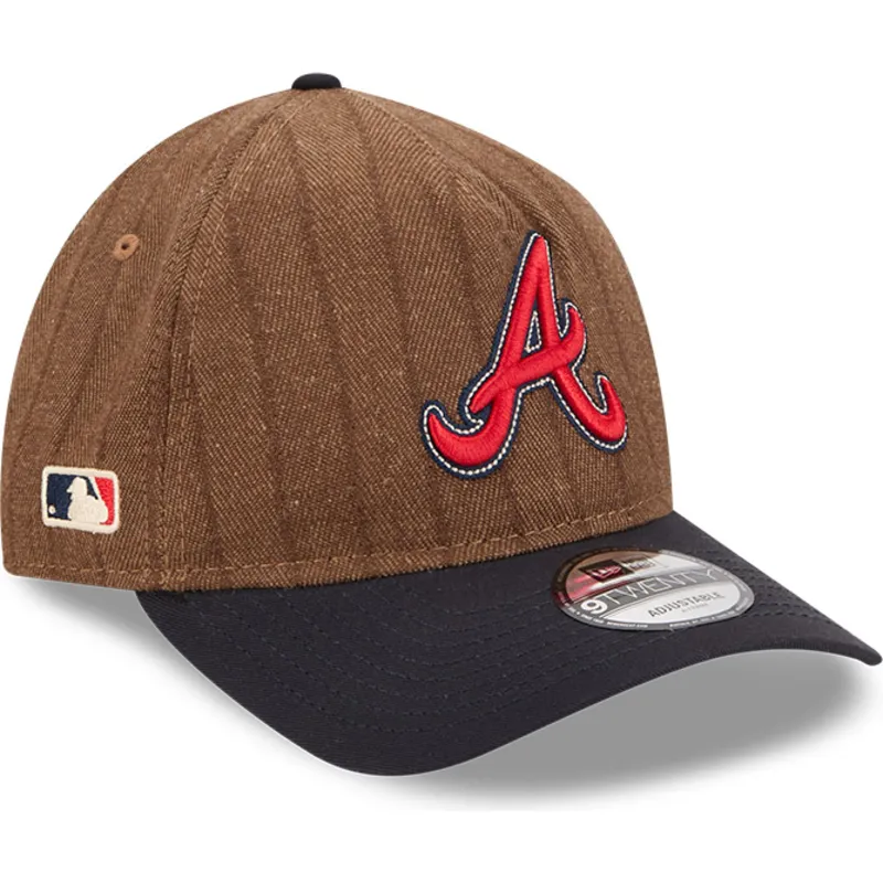 cepice-zaoblena-hneda-nastavitelny-pasek-9twenty-a-frame-wool-pinstripe-atlanta-braves-mlb-new-era