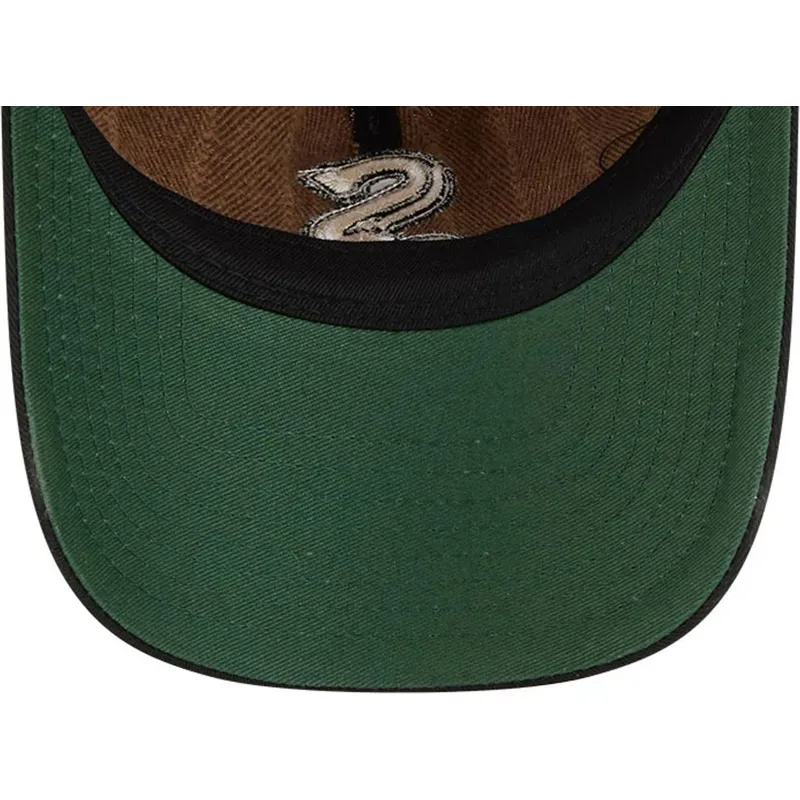 cap-zaoblena-brown-adjustable-strap-9twenty-a-frame-wool-pinstripe-chicago-white-sox-mlb-new-era cap-zaoblena-brown-adjustable-strap-9twenty-a-frame-wool-pinstripe-chicago-white-sox-mlb-new-era