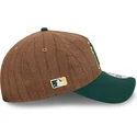 cepice-zaoblena-hneda-nastavitelny-9twenty-a-frame-wool-pinstripe-oakland-athletics-mlb-new-era
